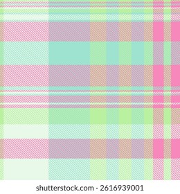 Pastel plaid pattern, perfect for spring or summer designs.  Soft, delicate colors create a gentle, feminine aesthetic. Ideal for textiles, websites, or packaging.