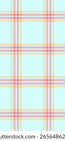 Patrón a cuadros pastel, perfecto para el diseño textil, papel de embalaje, o fondos de Sitio web.  Este diseño alegre y minimalista evoca sentimientos de primavera y verano.