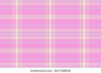 Pastel plaid pattern in pink, yellow and blue. Fabriclike texture for backgrounds, textiles, or graphic designs. Sweet, vintage, soft, and versatile.