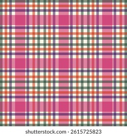 Pastel plaid pattern with seamless woven texture for fashion fabric and digital background design 9