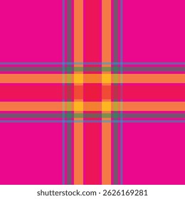 Pastel plaid pattern with seamless woven texture for fashion fabric and digital backround desing