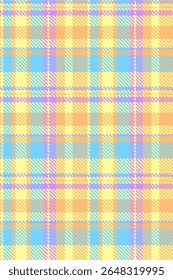 Pastel plaid pattern.  Soft, cheerful design ideal for textiles, scrapbooking, or website backgrounds.  Evokes feelings of springtime, happiness, and gentle style.