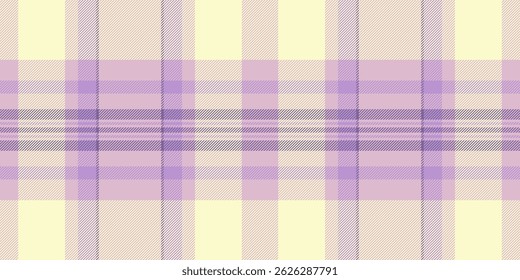 Patrón de cuadros pastel en lavanda suave y amarillo pálido.  Perfecto para textiles, fondos de Sitio web o diseño de papelería.