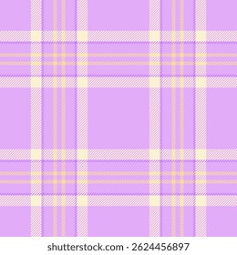 Patrón de cuadros pastel. Suaves tonos lila y crema amarilla crean un diseño moderno y textil. Ideal para fondos, proyectos de moda o Diseño web elegante.