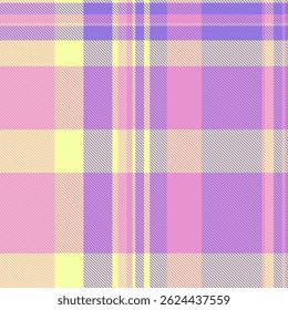 Pastel plaid pattern in soft pinks, purples, and yellows.  Ideal for textile design, fashion, branding, and springsummer themes.