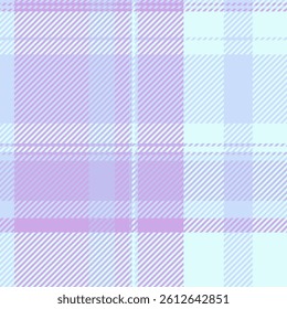 Pastel plaid pattern in soft purple and blue hues.  A delicate, repeating texture ideal for textile design, website backgrounds, or crafting projects. Evokes feelings of serenity and calm.
