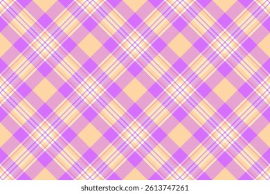 Pastel plaid pattern in soft purple and peach.  Perfect for textile design, scrapbooking, website backgrounds, or any project needing a sweet, delicate aesthetic.