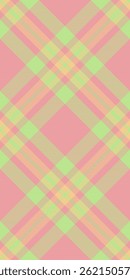Pastel plaid pattern. Soft, sweet colors create a gentle, cheerful mood. Ideal for textile design, website backgrounds, scrapbooking, or springthemed projects.