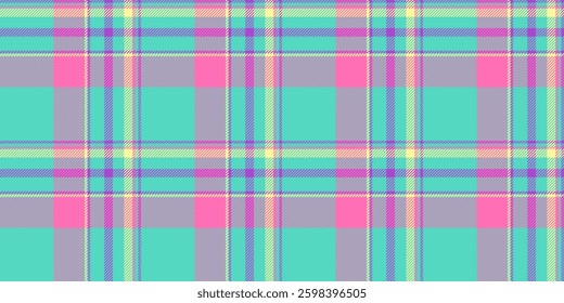 Pastel plaid pattern.  Sweet, cheerful design perfect for textiles, websites, or branding.  Soft color palette evokes feelings of happiness and tranquility. Ideal for feminine or youthful projects.