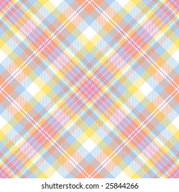 Pastel Plaid Vector