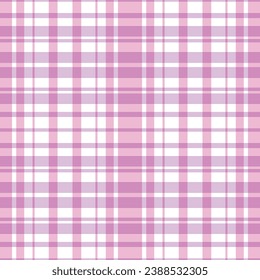 Pastel Plaid-like Seamless Vector Fabric Pattern