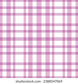Pastel Plaid-like Seamless Vector Fabric Pattern