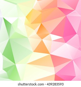 pastel polygonal Mosaic background