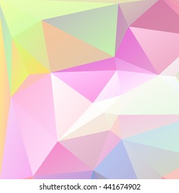 pastel polygonal Mosaic background