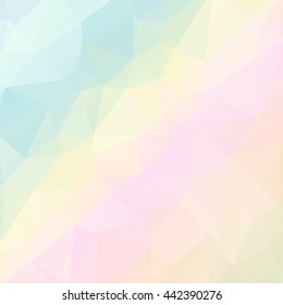 pastel polygonal Mosaic background