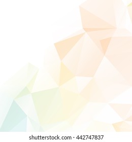pastel polygonal Mosaic background