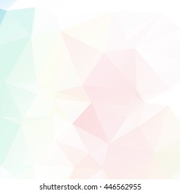 pastel polygonal Mosaic background
