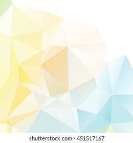 pastel polygonal Mosaic background