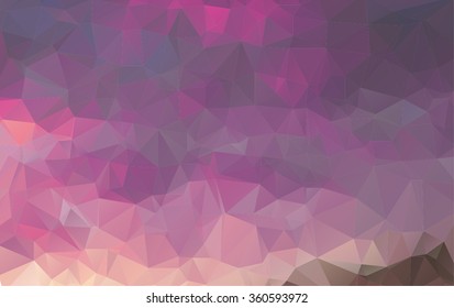 pastel Polygonal Mosaic Background, Vector illustration, Business Design Templates