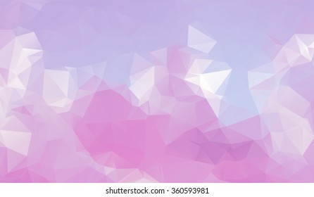 pastel Polygonal Mosaic Background, Vector illustration, Business Design Templates