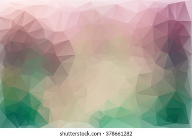 pastel Polygonal Mosaic Background, Vector illustration, Business Design Templates