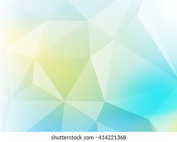 pastel Polygonal Mosaic Background, Vector illustration