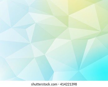 pastel Polygonal Mosaic Background, Vector illustration