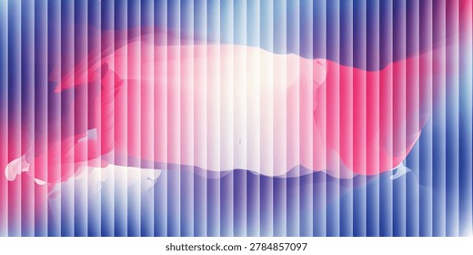 Pastel prism gradient in light purple, coral, mint, high-distortion stripes, subtle glitter, soft, dewy and dreamy background. Vector illustration.