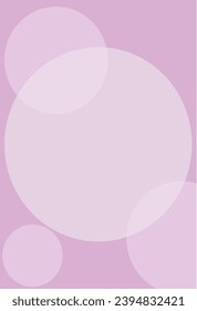 pastel purple book cover geometric shapes Vector illustration.