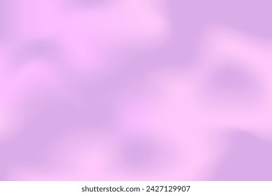 Pastel Purple Gradient Background Vector. Blur Wallpaper