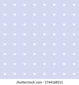 pastel purple heart pattern seamless wallpaper design