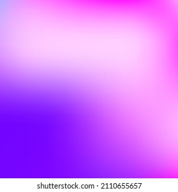 Pastel Purple Multicolor Light Gradient Background. Lavender Vibrant Violet Design Picture. Smooth Watercolor Bright Dark Barbie Blurry Background. Color Cold Trendy Pink Liquid Gradient Mesh.