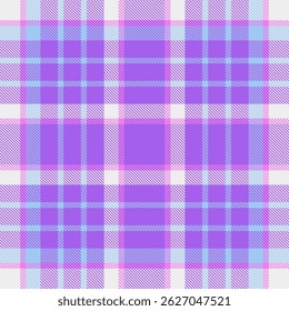 Pastel purple, pink, and blue plaid pattern.  Perfect for textile design, fashion, websites, or branding. This soft, seamless texture evokes a sense of calm and femininity.