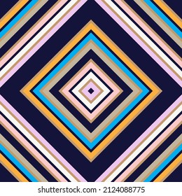 Pastel Rainbow Argyle Diagonal striped seamless pattern for fashion textiles, homeware, graphics