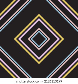 Pastel Rainbow Argyle Diagonal rayado sin costura para textiles de moda, homeware, gráficos
