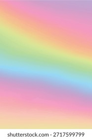 Fondo Abstractas del degradado del arco iris del pastel con los Colores vibrantes, la transición lisa y la sensación etérea