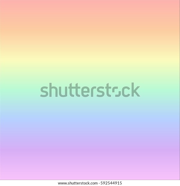 パステルの虹のグラデーション背景 のベクター画像素材 ロイヤリティフリー