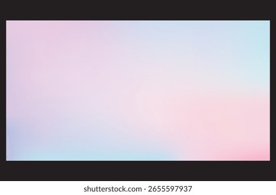 Pastel rainbow gradient background with soft multicolor blend for creative design projects and dreamy presentations