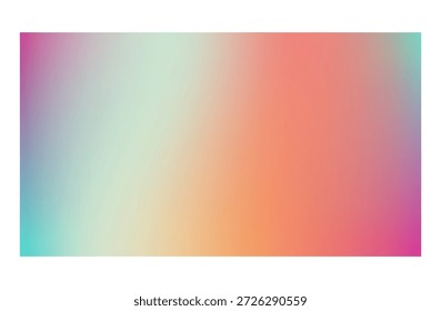 Pastel Rainbow Gradient Background with Soft Colorful Blur and Smooth Transitions