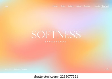 Pastel rainbow tone background design. Trendy soft holographic gradient abstract vector illustration for header, landing page, poster, cover