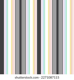 Pastel Rainbow vertical striped seamless pattern design for fashion textiles, graphics