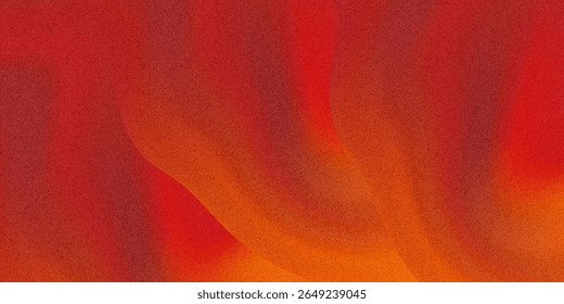 Pastel red gradient foil shimmer background texture. Yellow burnt red fiery golden foil, Color gradient, ombre. Rough, grain, noise. Colorful bright spots.