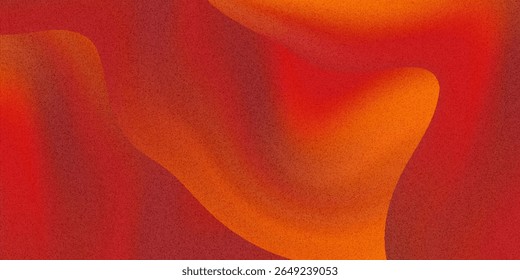 Textura de plano de fundo cintilante de folha de gradiente vermelho pastel. Folha dourada de fogo vermelho queimado amarelo, Gradiente de cor, ombre. Áspero, granulado, barulho. Manchas brilhantes coloridas.
