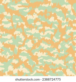 Pastel Repeated Doted Graphic Wrapping. Camouflage Digital Dark  Seamless Pattern. Red Seamless Artistic Vector Artwork. Magic Repeated Urban Graphic Print.