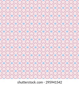 Pastel retro different vector seamless pattern. Endless texture can be used for wallpaper, pattern fills, web page background, surface textures. Cute shabby chic ornaments.