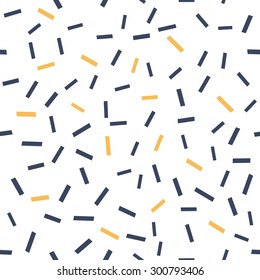 Pastel retro vector seamless patterns. Endless texture can be used for printing onto fabric and paper or invitation. Abstract geometric shapes