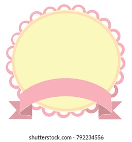 Pastel Ribbon Vector