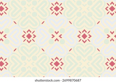 Pastel Scandinavian seamless geometric patterns for nursery décor, stationery, wallpapers, and packaging.