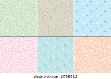 
pastel seamless abstract patterns