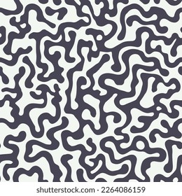 Pastel Seamless Classic Artistic Surface Background. Silver Continuous Color Trendy Illustration, Seamless Wallpaper. Gray Repeated Biology Retro Watercolor Design. 